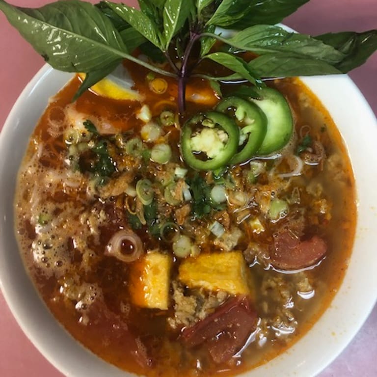 Delicious Bun Rieu Awaits You