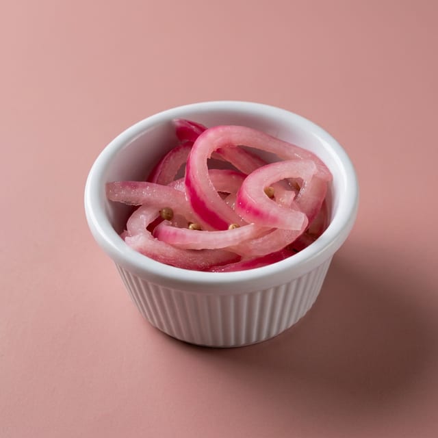 Sliced Onion with Vinegar.
