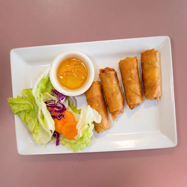 Crispy Fried Egg Rolls.